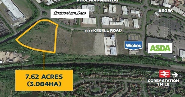 Land, Cockerell Road, Corby, Northants, NN17 5DU