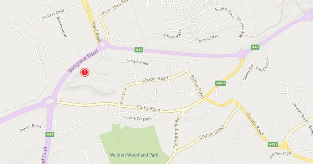 Bangrave Road, Corby, Northants, NN17 1NN