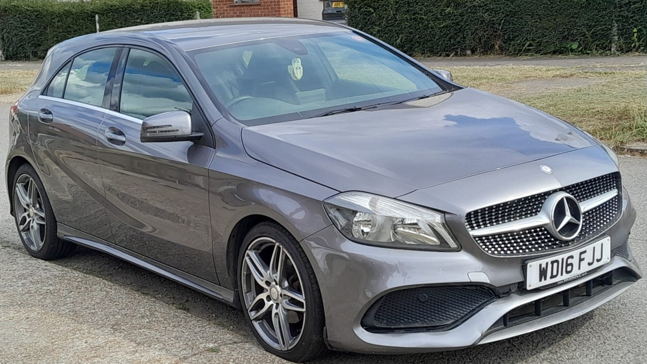 Mercedes Benz A Class A180D AMG Line (2016), VW Caddy Maxi Van (2019