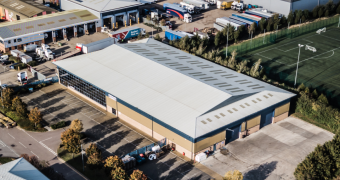 27,602 sq ft refurbished unit let to major car manufacturer at Wilstead Industrial Park, Bedford