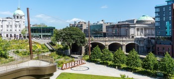 Aberdeen, Scotland, UK   June 28, 2025 Union Terrace Gardens
