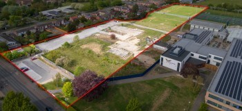 Aerial   North Cambridge Academy site Arbury Road   BTG Eddisons Cambridge   May 2026