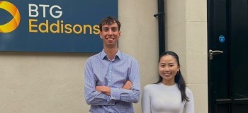 New recruits L R Oliver Leaf & Anna Nguyen   BTG Eddisons Peterborough   June 2026