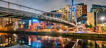 Leeds Dock bridge
