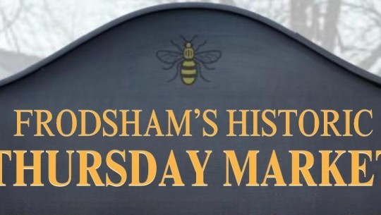 Frodsham Market Charter   sign