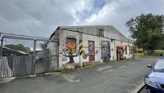 Land & Buildings At Conran Street Market, Conran Street, Manchester   murals