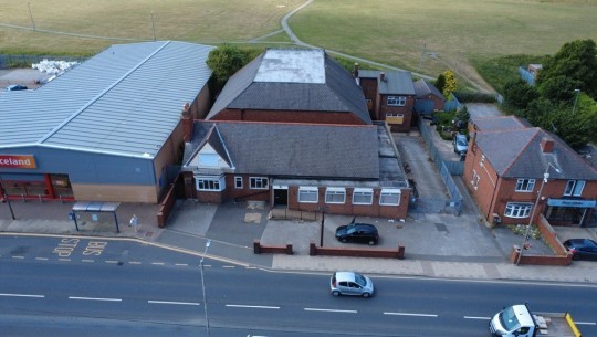 Lundwood Social Club, Pontefract Road, Barnsley, South Yorkshire, S71 5PN   drone