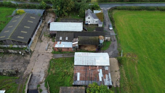 Property Auctions   Ashfield Farm, Leathley Lane, Castley, Otley, North Yorkshire LS21 2JP   drone