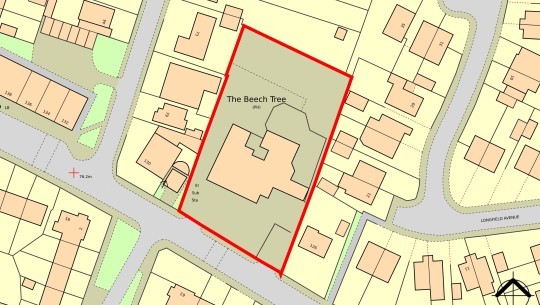 Property Auctions   The Beech Tree Hotel   plan