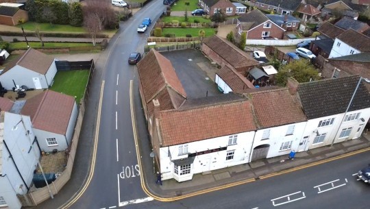 Property Auctions   The Former Bell Inn   drone
