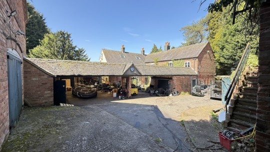 Lower Farm House   courtyard