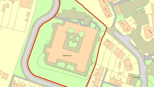 BTGEPA   Former Castle Court Care Home   plan
