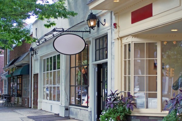 Old fashioned store front view