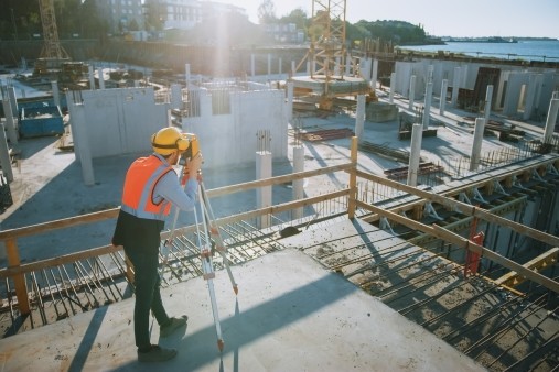 Building survey content tile