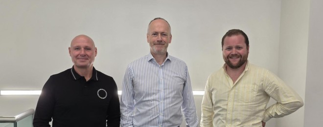 BTG Eddisons   new starter   Ian Steele (with RD and LT)