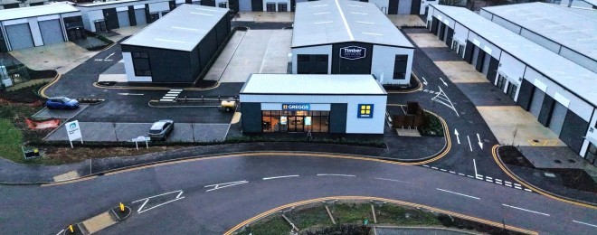 Aerial view   Witham Court Enterprise Park Yaxley   BTG Eddisons Peterborough   February 2026