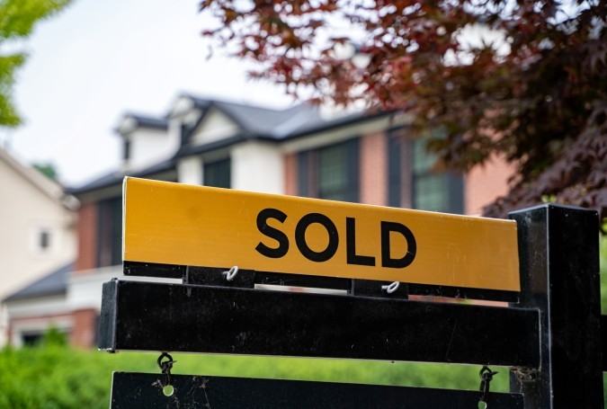 Sold sign