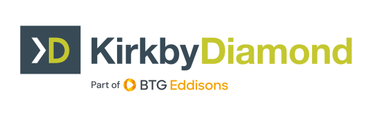 Kirkby Diamond inc BTG Eddisons   banner logo