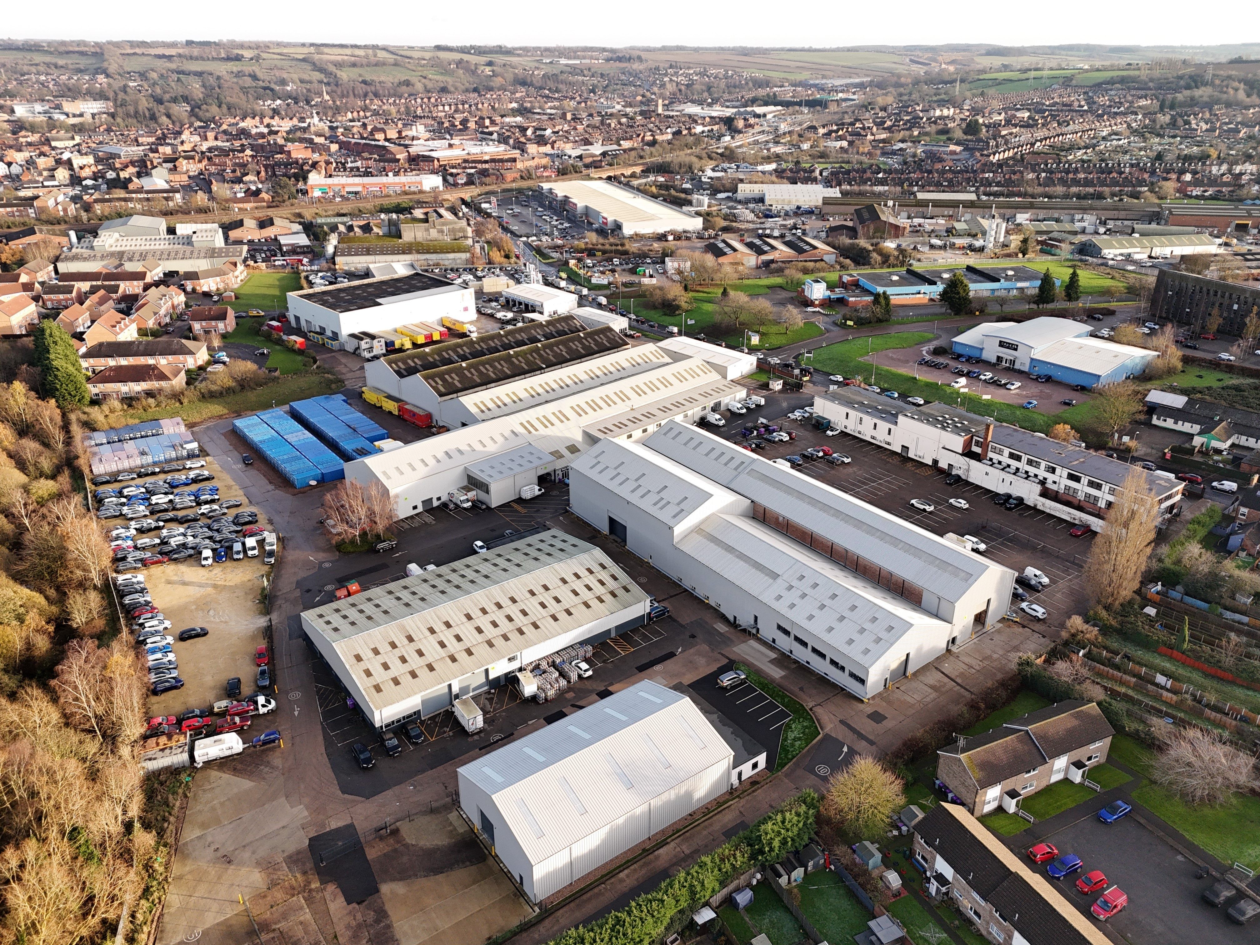 Aerial view of Autumn Park Grantham   Eddisons Lincoln   January 2026
