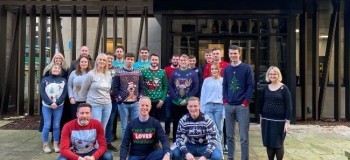 Eddisons staff get in the festive spirit to raise money for homeless charity