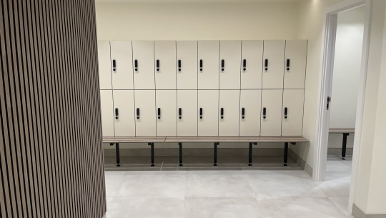 Method Gym, Oakham   lockers