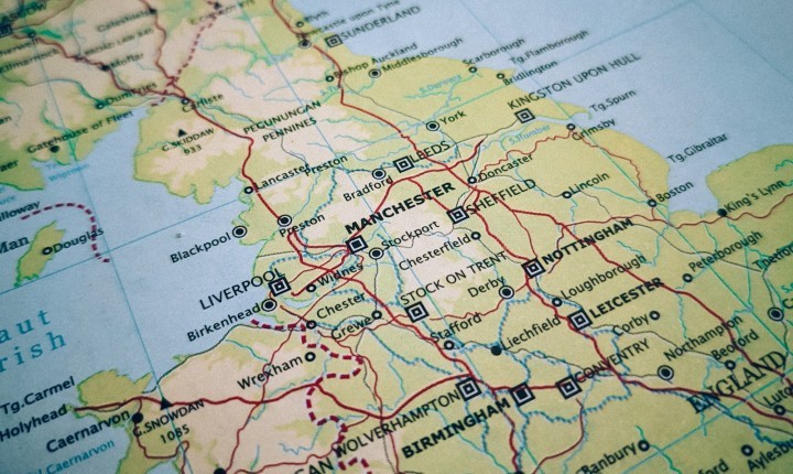 UK map