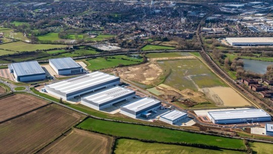 71,800 sq ft pre let PLP