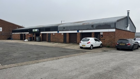 New Clee Industrial Units   cars