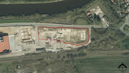 Site of A19 in Selby   satellite