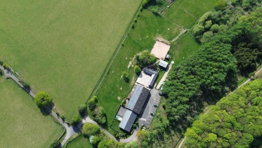Swan Lane   aerial