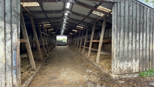Property Auctions   Ashfield Farm, Leathley Lane, Castley, Otley, North Yorkshire LS21 2JP   cowshed