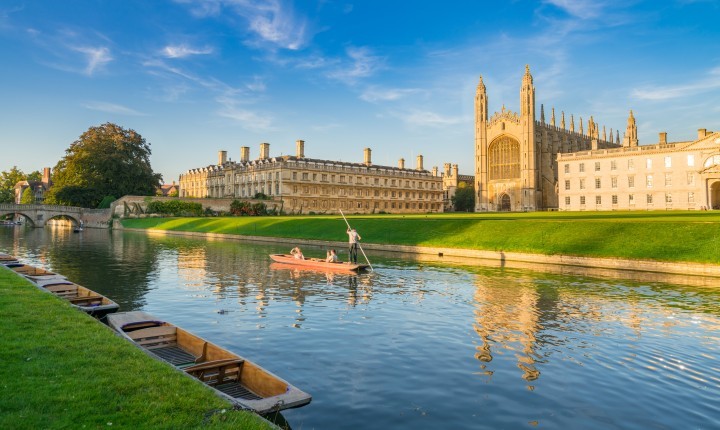 River cam punting st Johns college