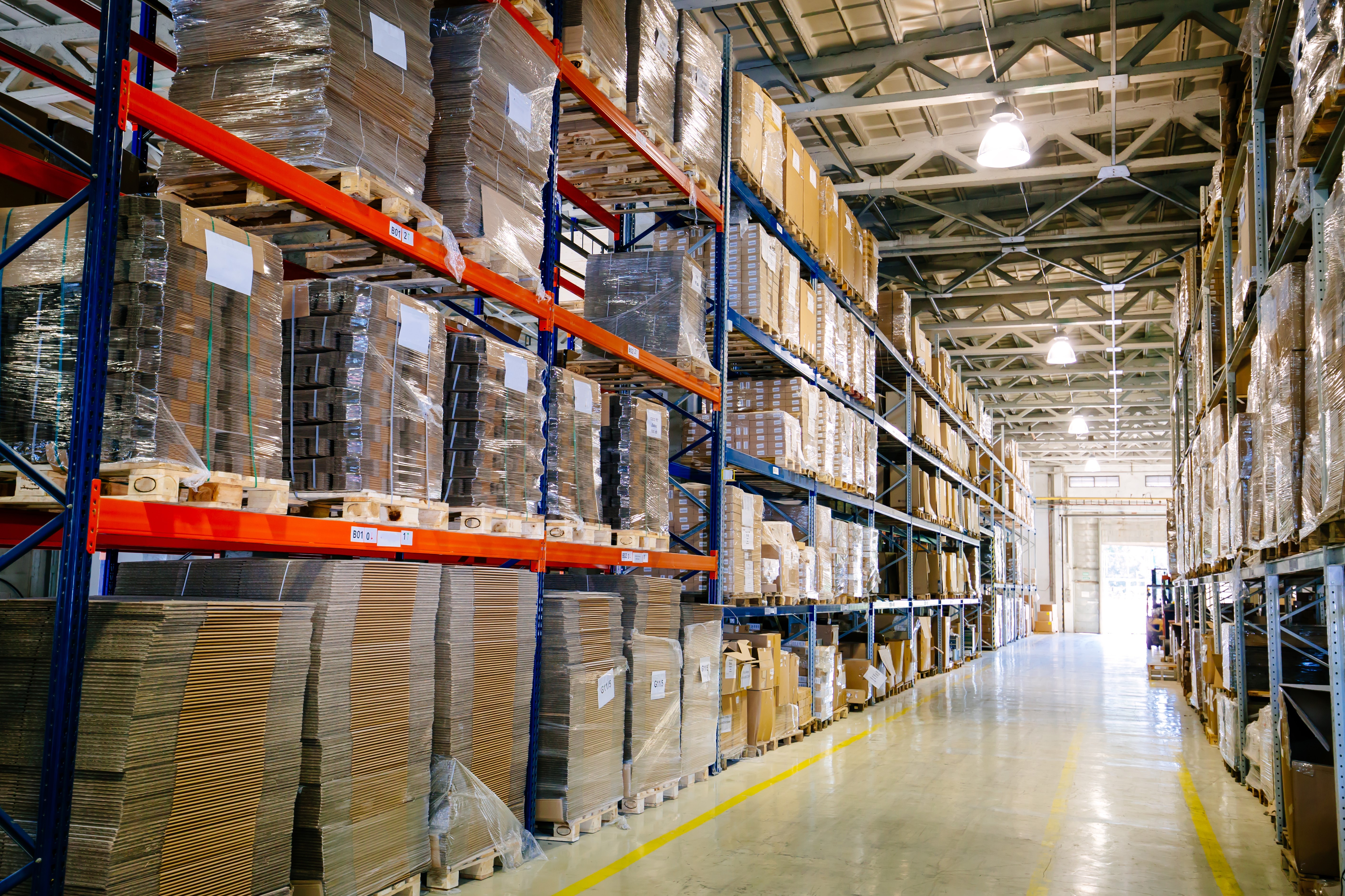 Warehousing generic image illustrative purposes only Eddisons Leicester January 2025
