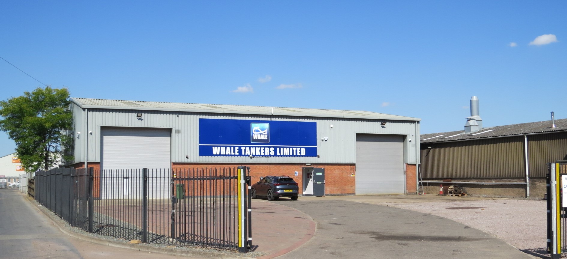 Whale Tankers unit Aaron Rd Industrial Estate Whittlesey Eddisons Peterborough July 2025