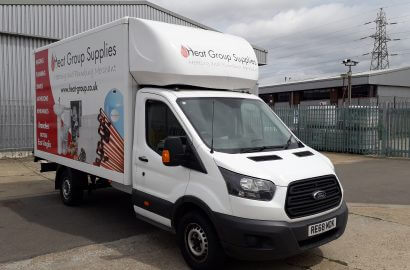 Ford Transit 350 L4 2.0TDCi 130ps Luton Van (2018) &  Bendi BE40 Articulated Counter Balance Ride-On Fork Lift Truck (2007)