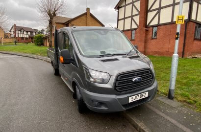 Ford Transit 350 Double Cab Tipper, 2017 (low mileage)
