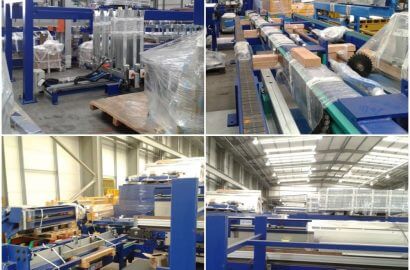 Delmac Unused Board Sawing and Packing Line for Processing Rigid Polyurethane Foam Panels