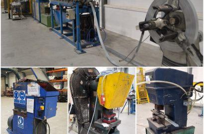 Arletti Roll Forming Line and Surplus Metalworking & Plastics Equipment