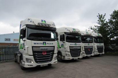 Commercial Vehicle Fleet including DAF Tractor Units, Rigid Units, Drags and Curtain Sided Trailers, Forklift Trucks and Racking