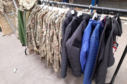 Stock of Military Clothing & Outdoor Equipment