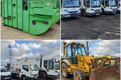 Surplus Refuse Trucks, Yellow Goods, Light Commercial Vehicles and Cars