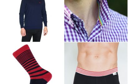 Stock of Gents Crew & ‘V’ Neck Sweaters, Shirts, Socks & Underwear