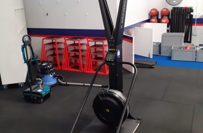 The contents of an F45 Gym