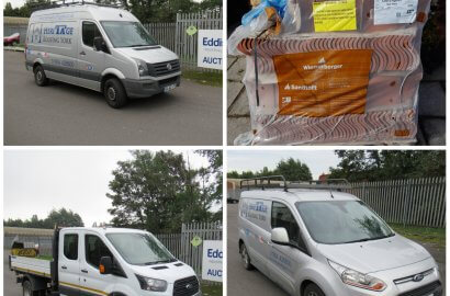 Ford Transit Tipper, Ford Transit Panel Van, VW Crafter Van and a Range of Roofing Equipment