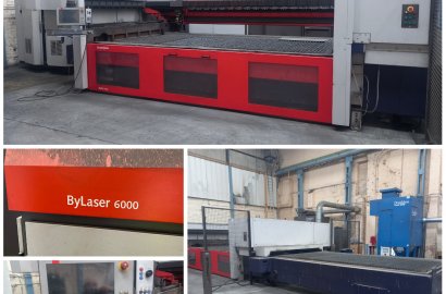 2009 Bystronic Bystar 4020 Twin Table C02 Laser Profile Cutter