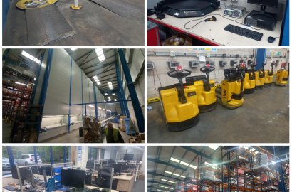 Short Notice Online Auction – Over 600 Bays Pallet Racking, General Warehouse & Factory Equipment, 8 x Kardex Vertical Storage Units and over £1million Assorted Food Stocks