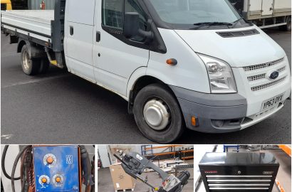 The Assets of a Machining and Fabrication Company to include Ford Transit Van, Welders and other equipment