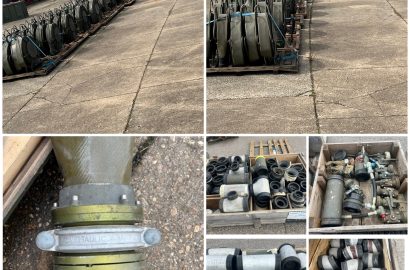 Approx. 22km of Angus Chemcoil 12.5bar Lay Flat Hose & Couplings