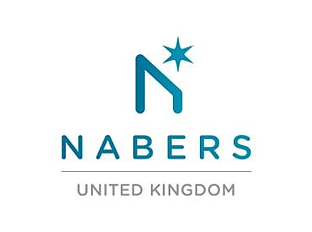 The NABERS logo, with NABERS spelled below in teal, with UNITED KINGDOM spelled below that in grey.