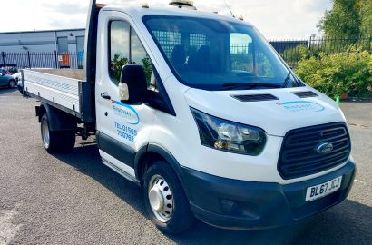 Ford Transit Tipper, 2 Vauxhall Vivaro Vans & Other Light Commercial Vehicles, Apple Macbook Airs, Dell Vostro Laptops, Plant & Equipment